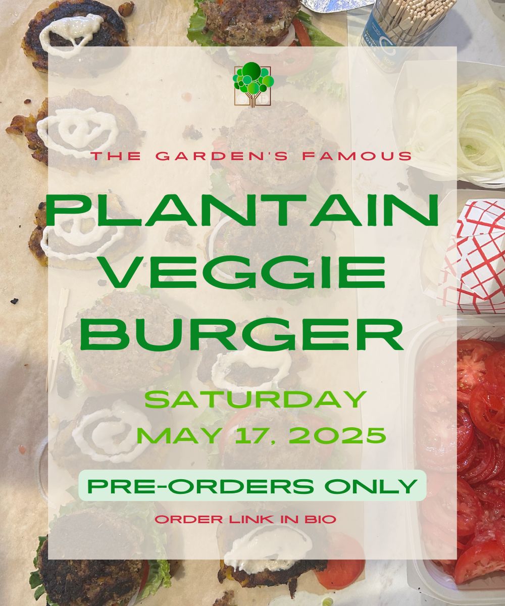 the famous veggie burger! (PICK-UP ONLY)