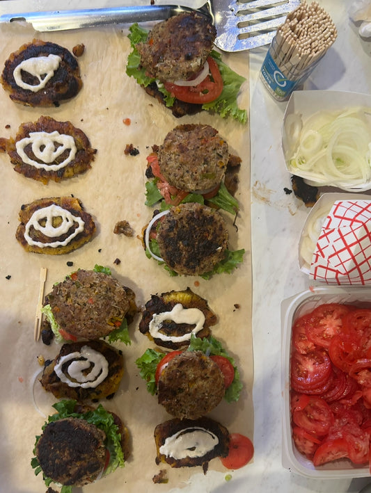 the famous veggie burger! (PICK-UP ONLY)